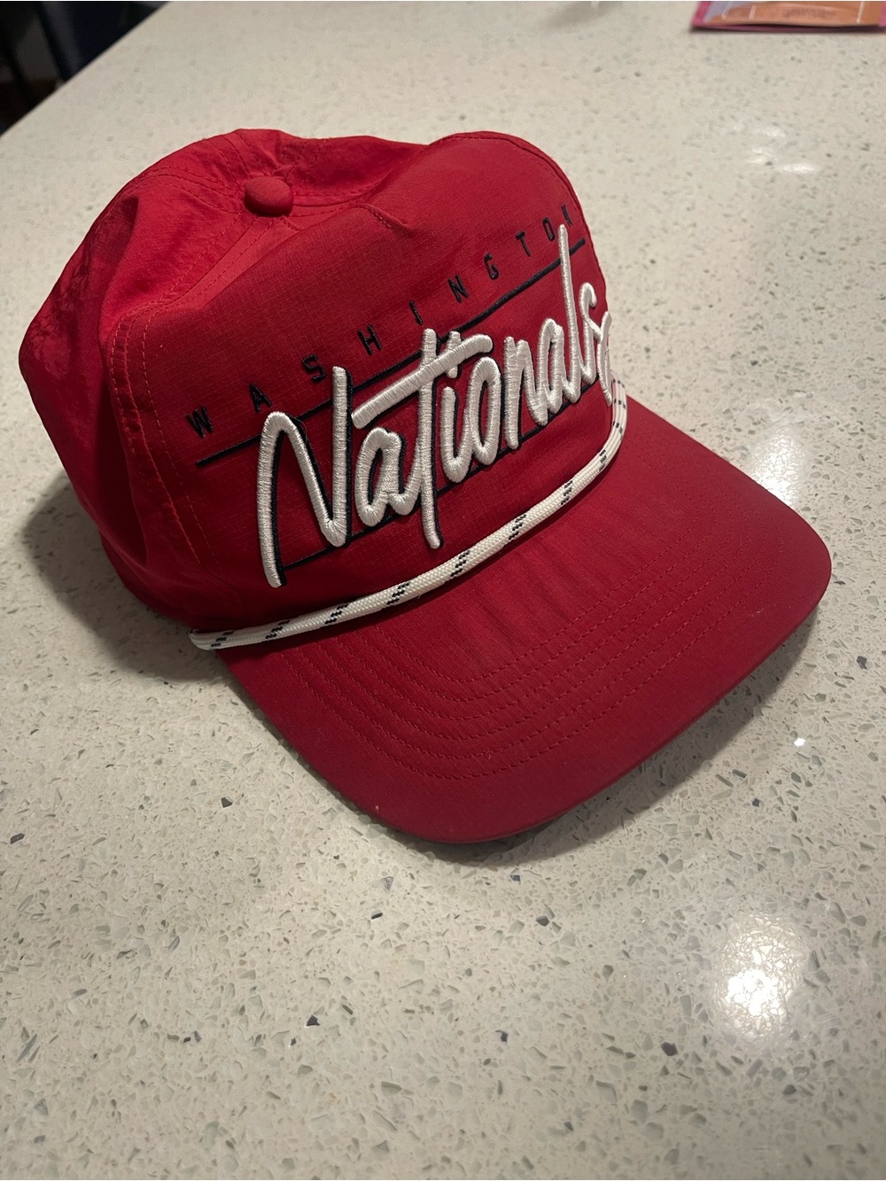 Retro Washington Nationals Red Hat